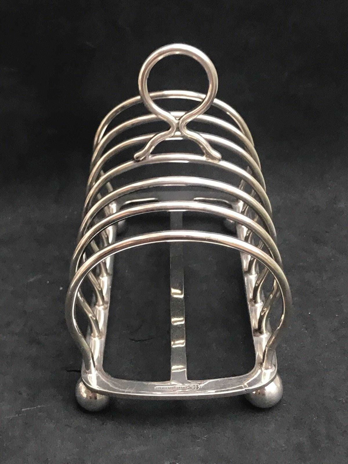 Antique Toast Rack Holder Breakfast Chic Cottage England Silver Plated Family Gift Luxury Gift Elkington And Co photo 231.0
