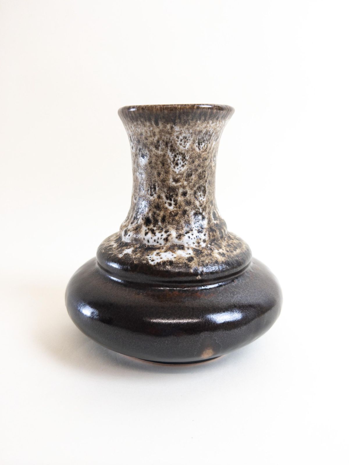 Earthtones Fat Lava Ceramic West German Pottery Vase By Ruscha 840 photo Home Decor