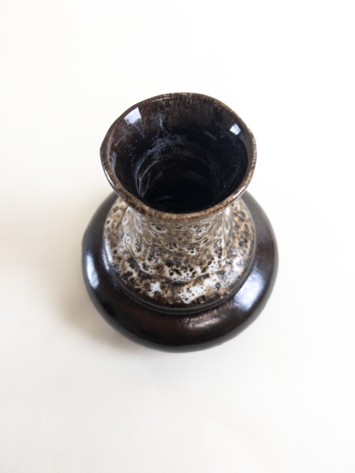photo furniture Earthtones Fat Lava Ceramic West German Pottery Vase By Ruscha 840