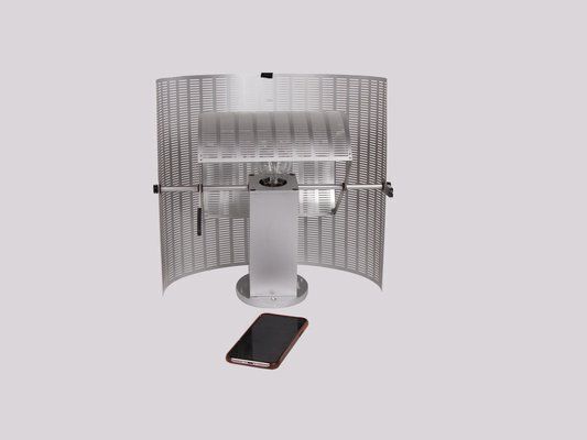 Silver Shogun Wall Lights By Mario Botta For Artemide, 1980s, Set Of 3 photo 9789.0