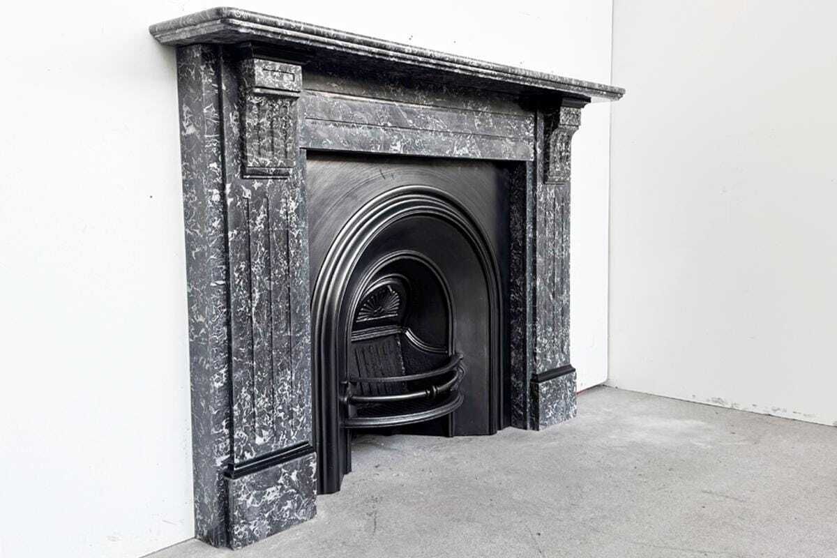 Antique Victorian St Anne Fireplace Surround photo for sale
