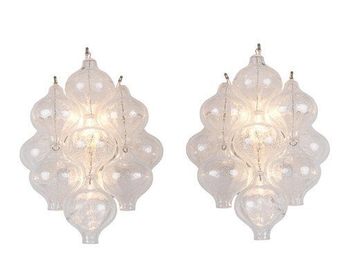 photo furniture Tulipan Murano Glass Wall Lights By J. T. Kalmar For Kalmar, 1960s, Set Of 2