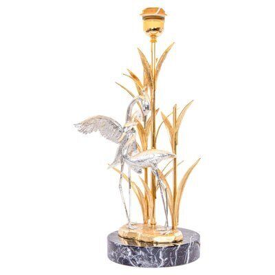 Herons Table Lamp By Lanciotto Galeotti For L' Originale Firenze, Italy, 1970s