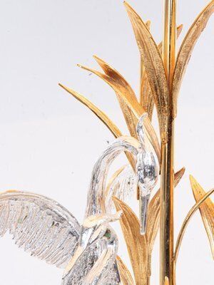 Herons Table Lamp By Lanciotto Galeotti For L' Originale Firenze, Italy, 1970s photo vintage