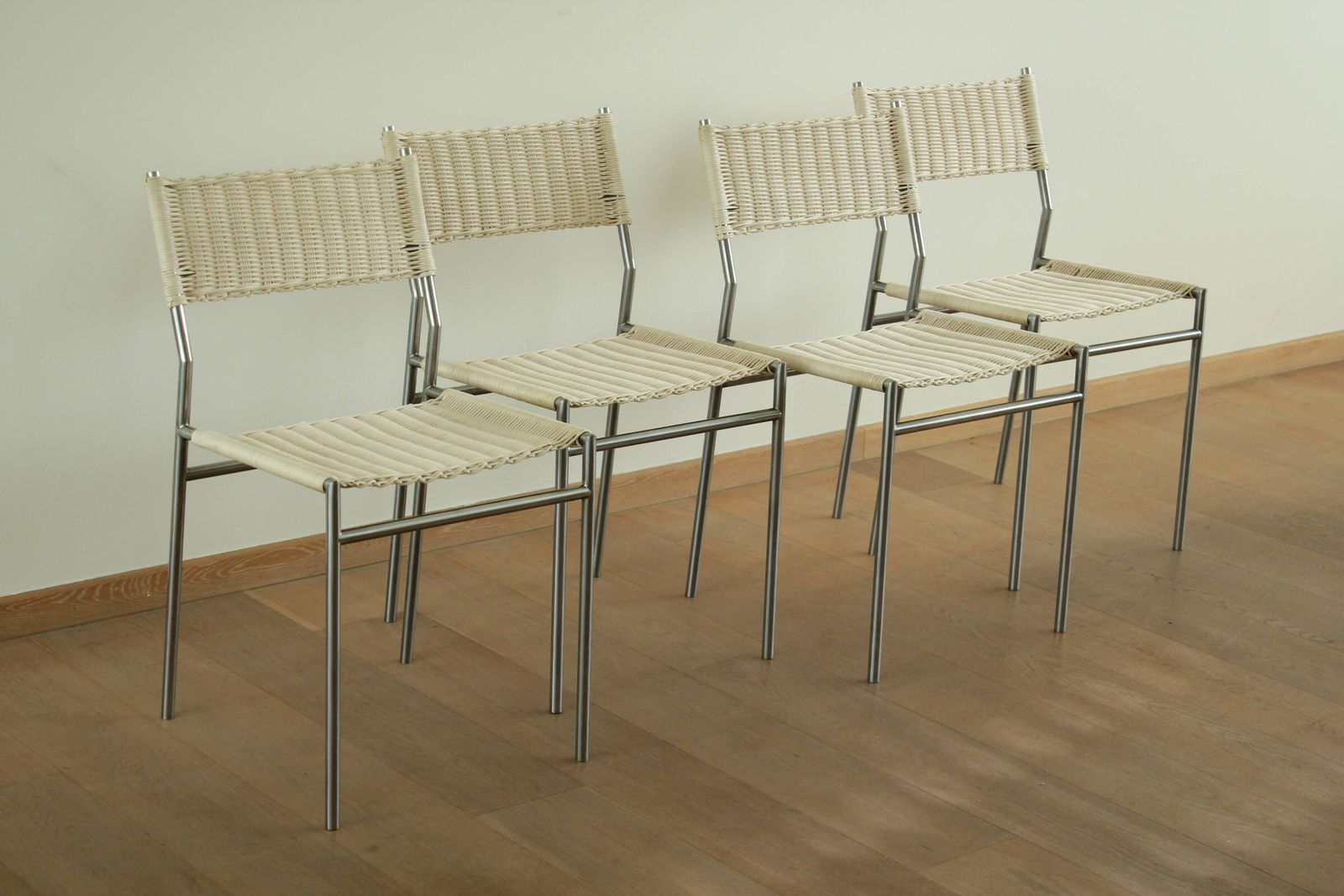 Set Of Four Dining Chairs By Martin Visser For 'T Spectrum photo vinterior