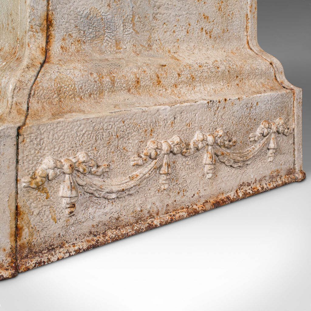 5043.0 Pair Of Large Antique Garden Planters, English, Cast Iron, Jardiniere, Victorian photo