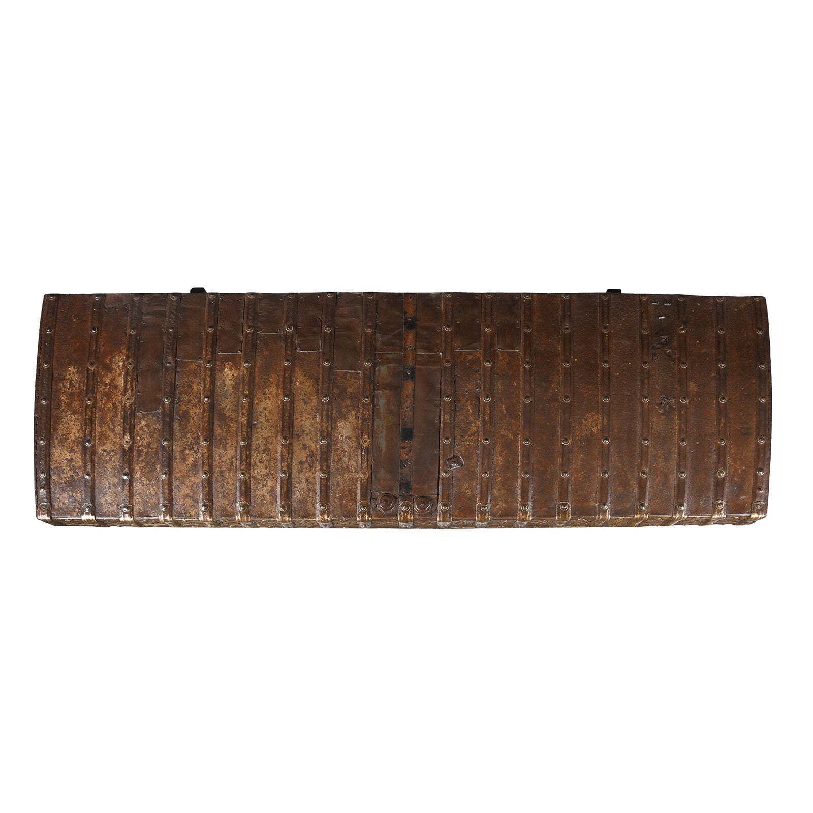 Brass Bound Rosewood Pithara Console Chest, Gujarat   19th Century photo vinterior