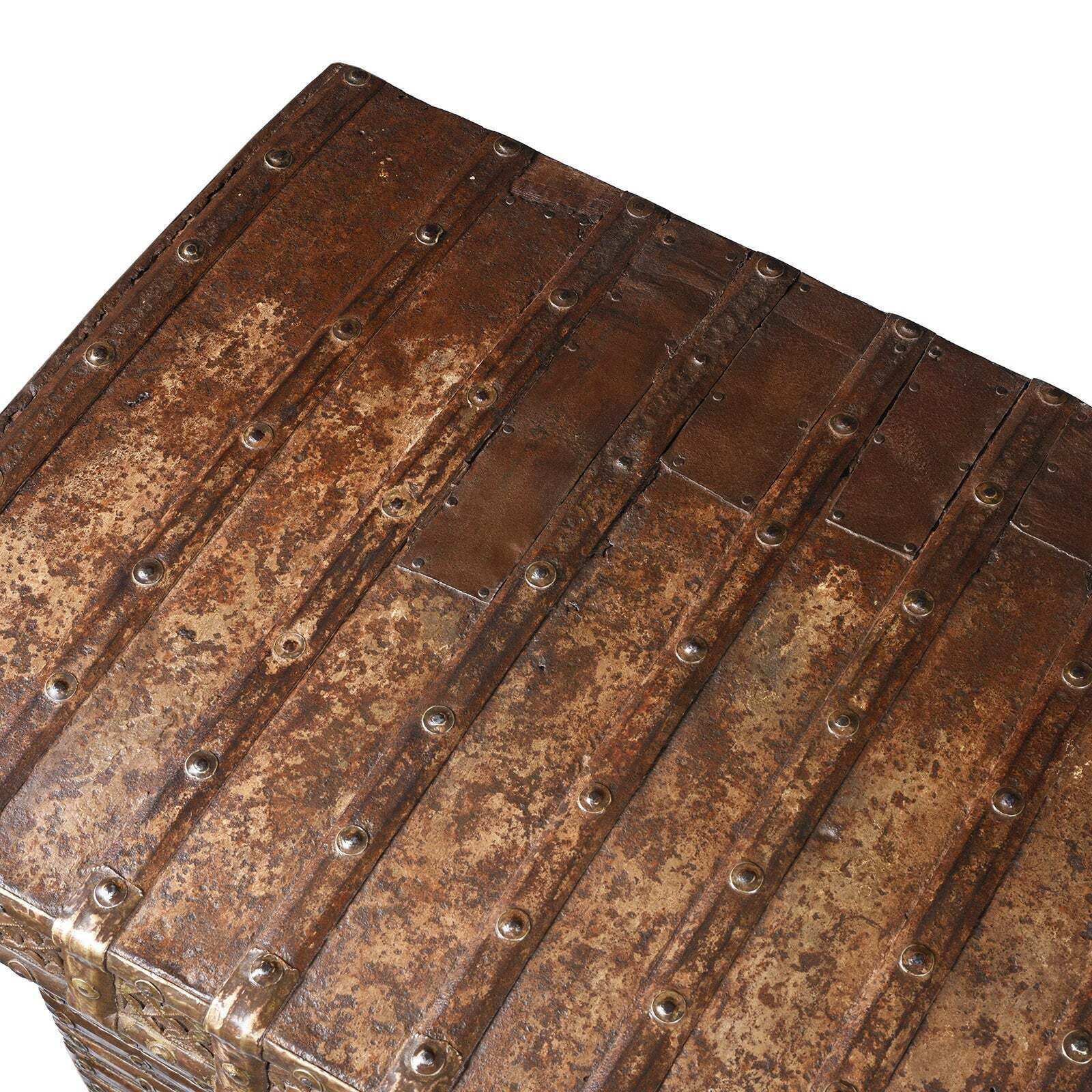 Brass Bound Rosewood Pithara Console Chest, Gujarat   19th Century photo buy