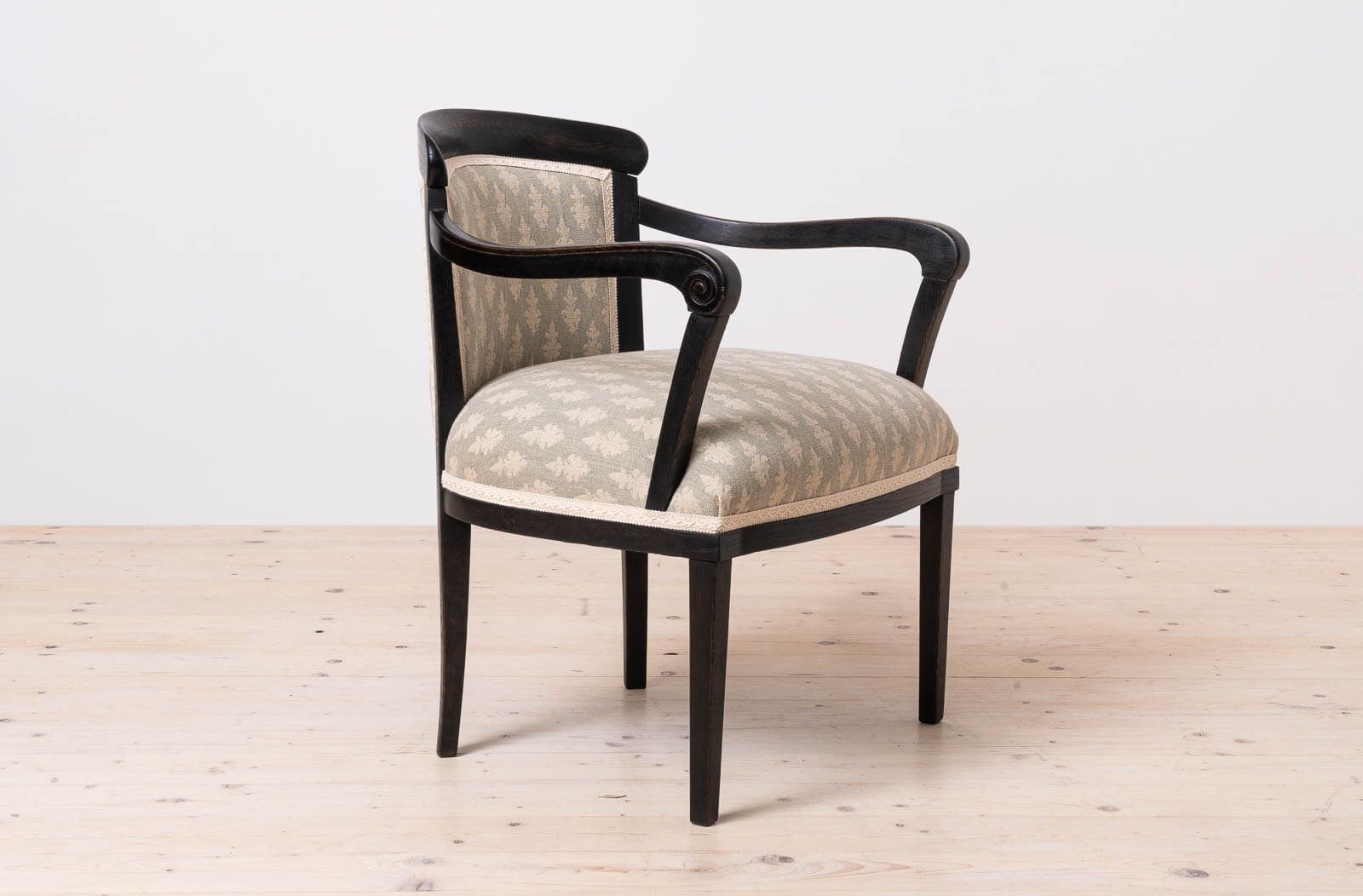 photo furniture Set Of 2 Biedermeier Armchairs In Rustic, Countryside Style, Austria, Circa 1850