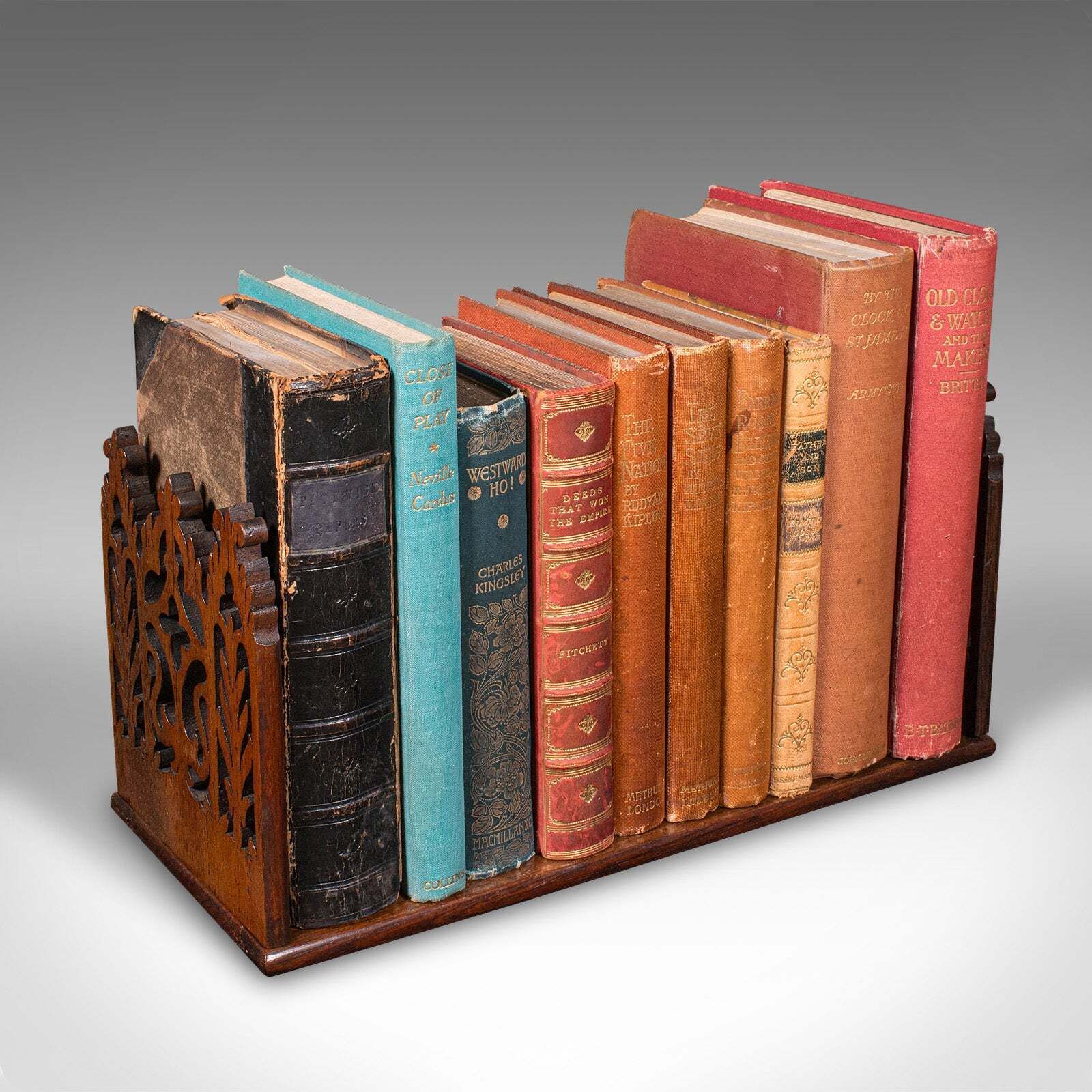 photo furniture Antique Extending Book Slide, English, Novel Rest, Home Library, Victorian, 1880