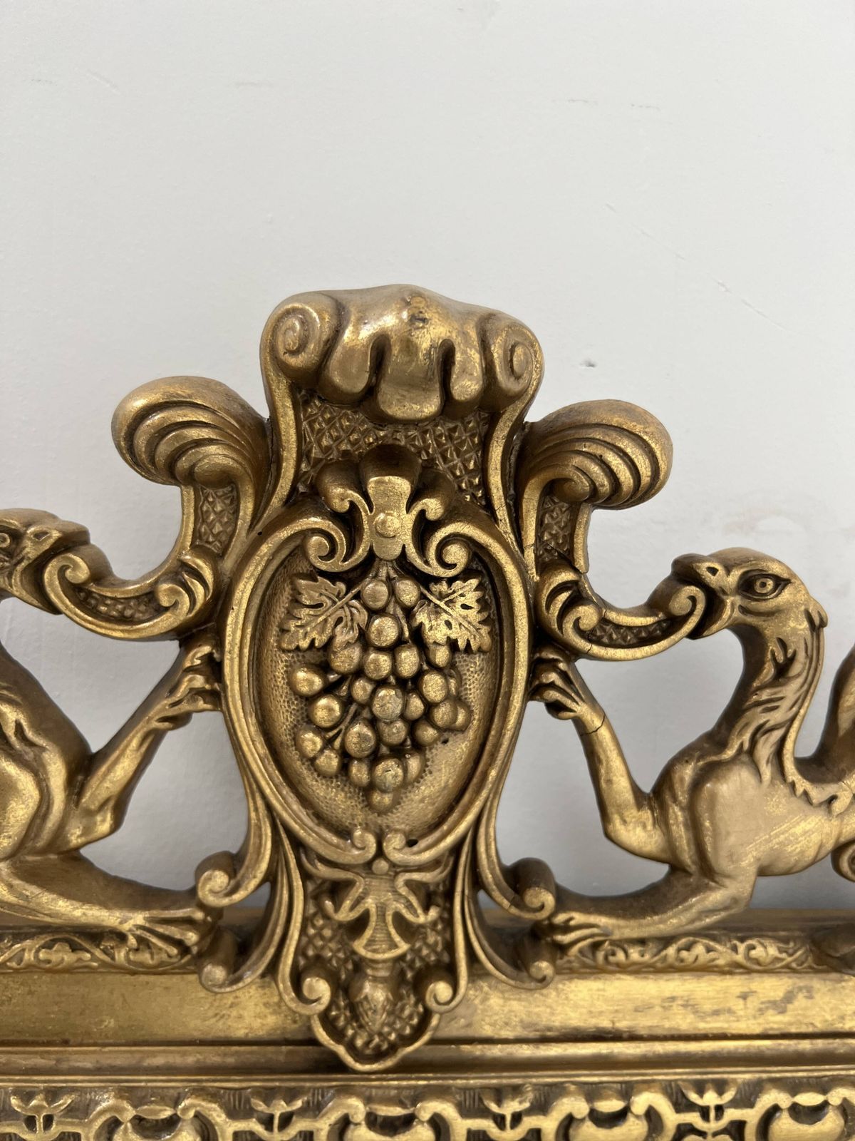 Louis XVI Style Mirror In Wood And Gilded Stucco, 19th Century photo buy