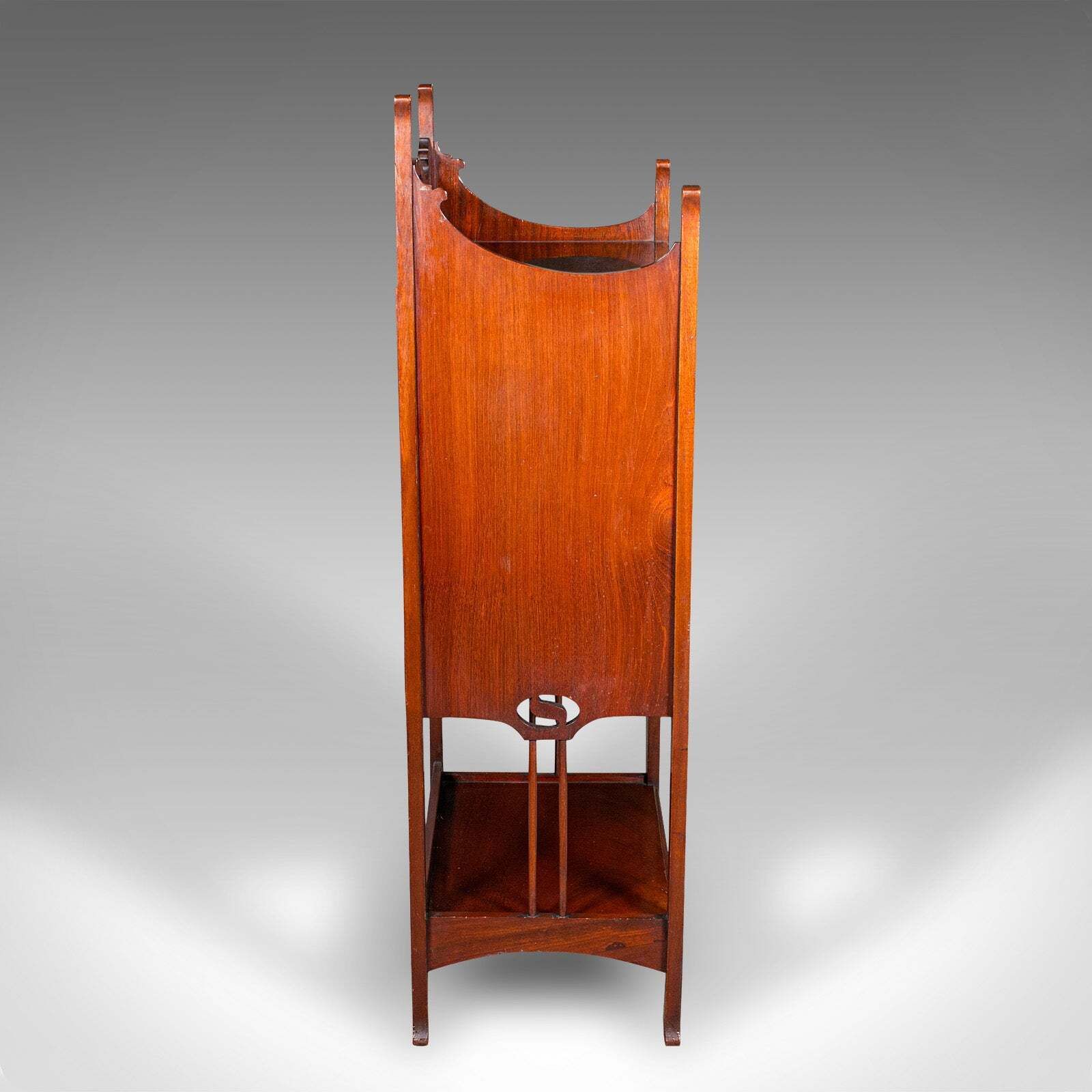 Antique Fall Front Music Cabinet, English, Art Nouveau, Victorian, After Liberty photo Furniture