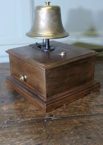 Railway Signal Bell Or Quirky Countertop Courtesy Bell photo furniture