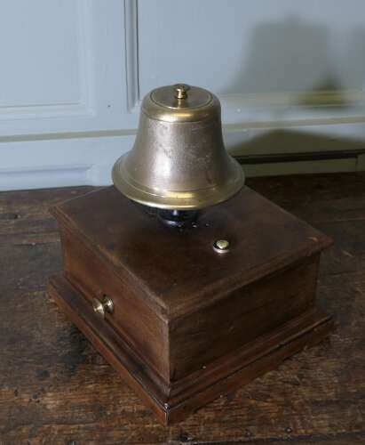 Railway Signal Bell Or Quirky Countertop Courtesy Bell photo for sale
