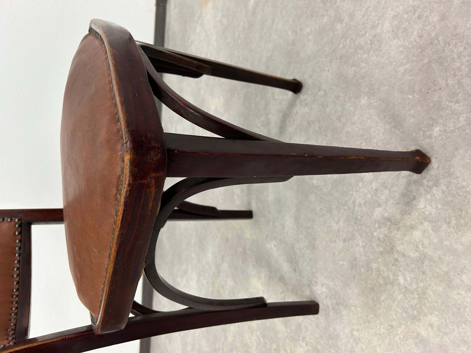 Set Of 3 Dining Chairs By Gustav Siegel For J&J Kohn photo vinterior