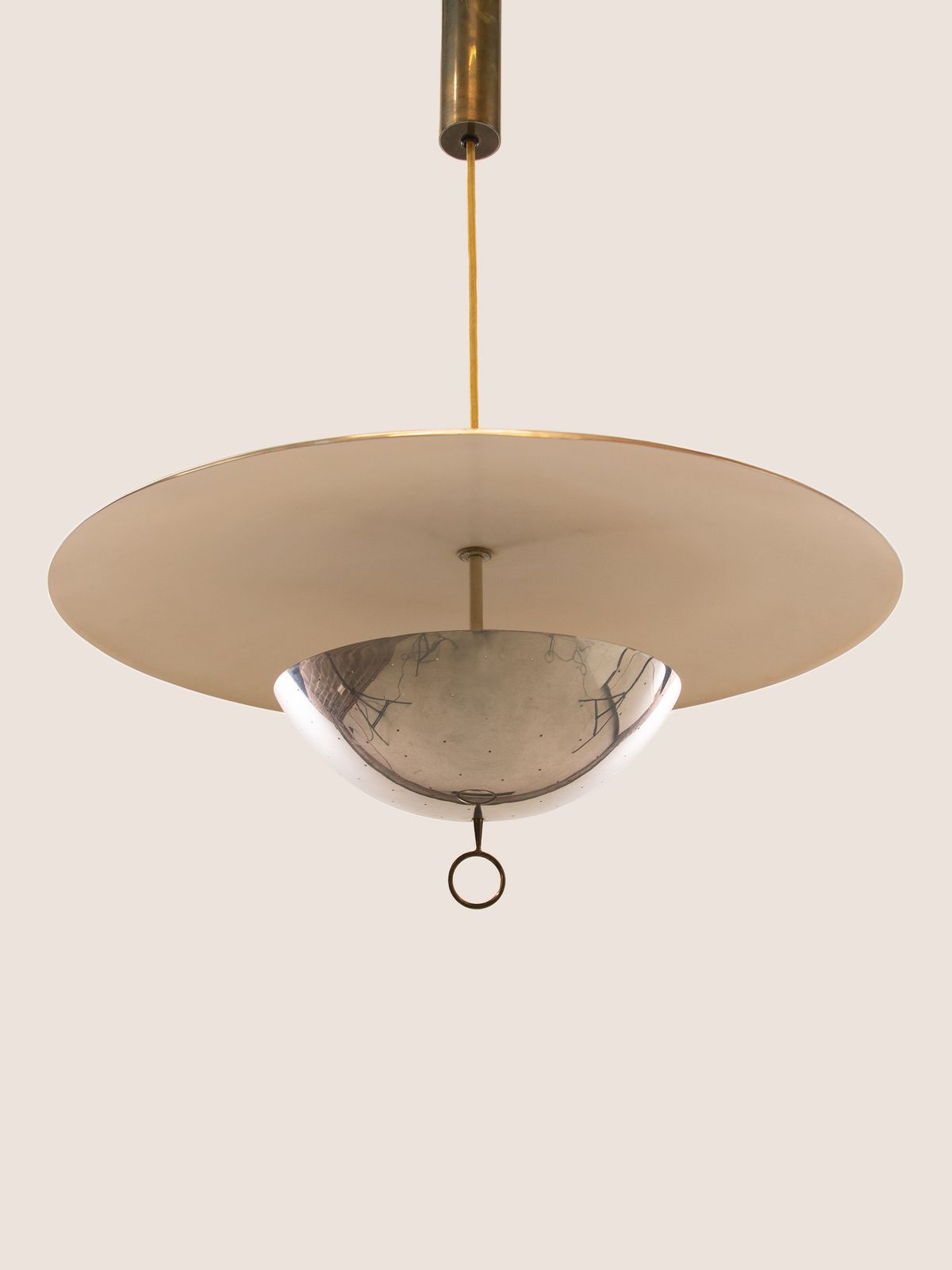 Rare Counterweight Suspension By Gino Sarfatti / Arteluce, 1938 Mod. No. 2007 photo Lighting