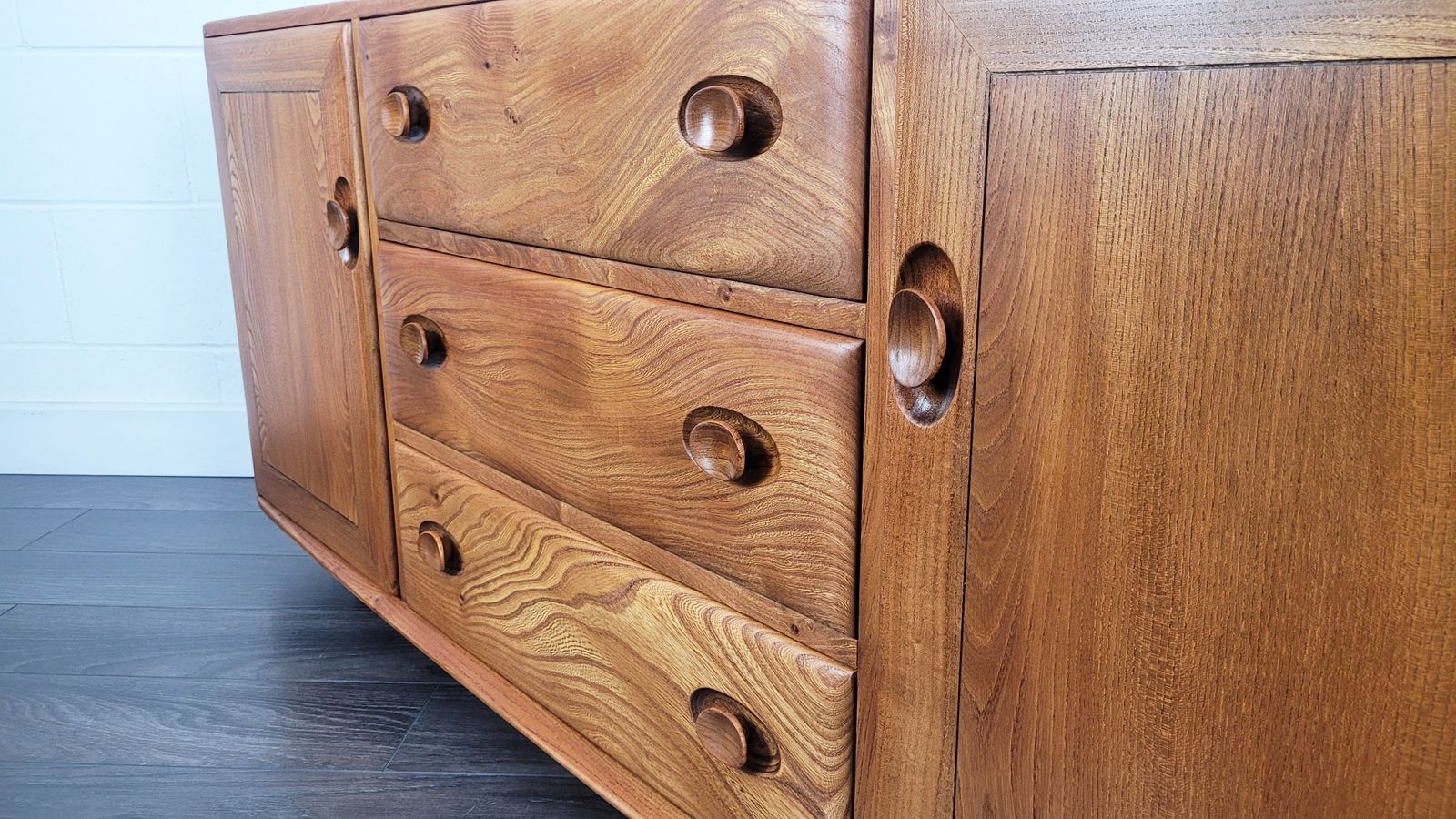 Ercol Low Sideboard, 1970s photo 843.0