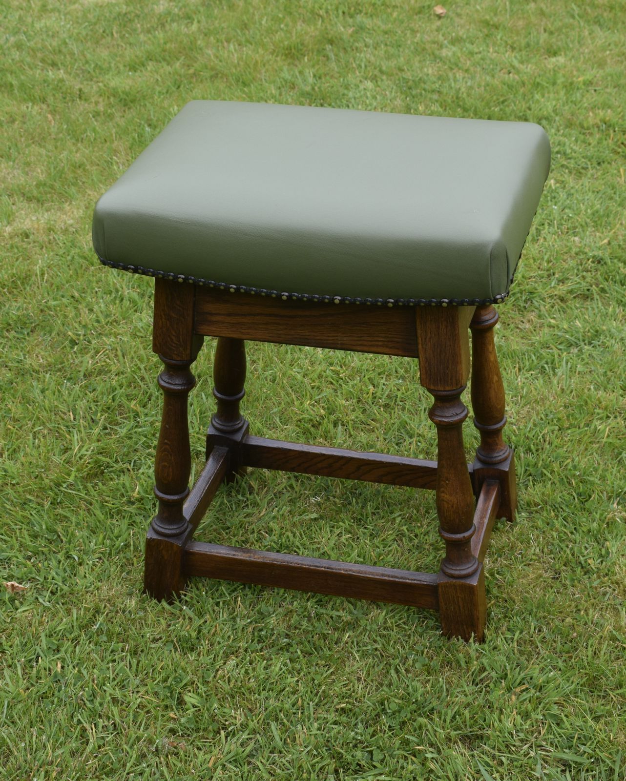 Early 20th Century Oak Joint Stool photo buy