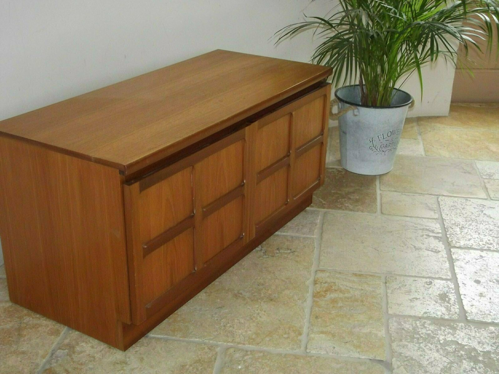 Mid Century Parker Knoll "Nathan" Media/Sideboard Cabinet photo 399.0