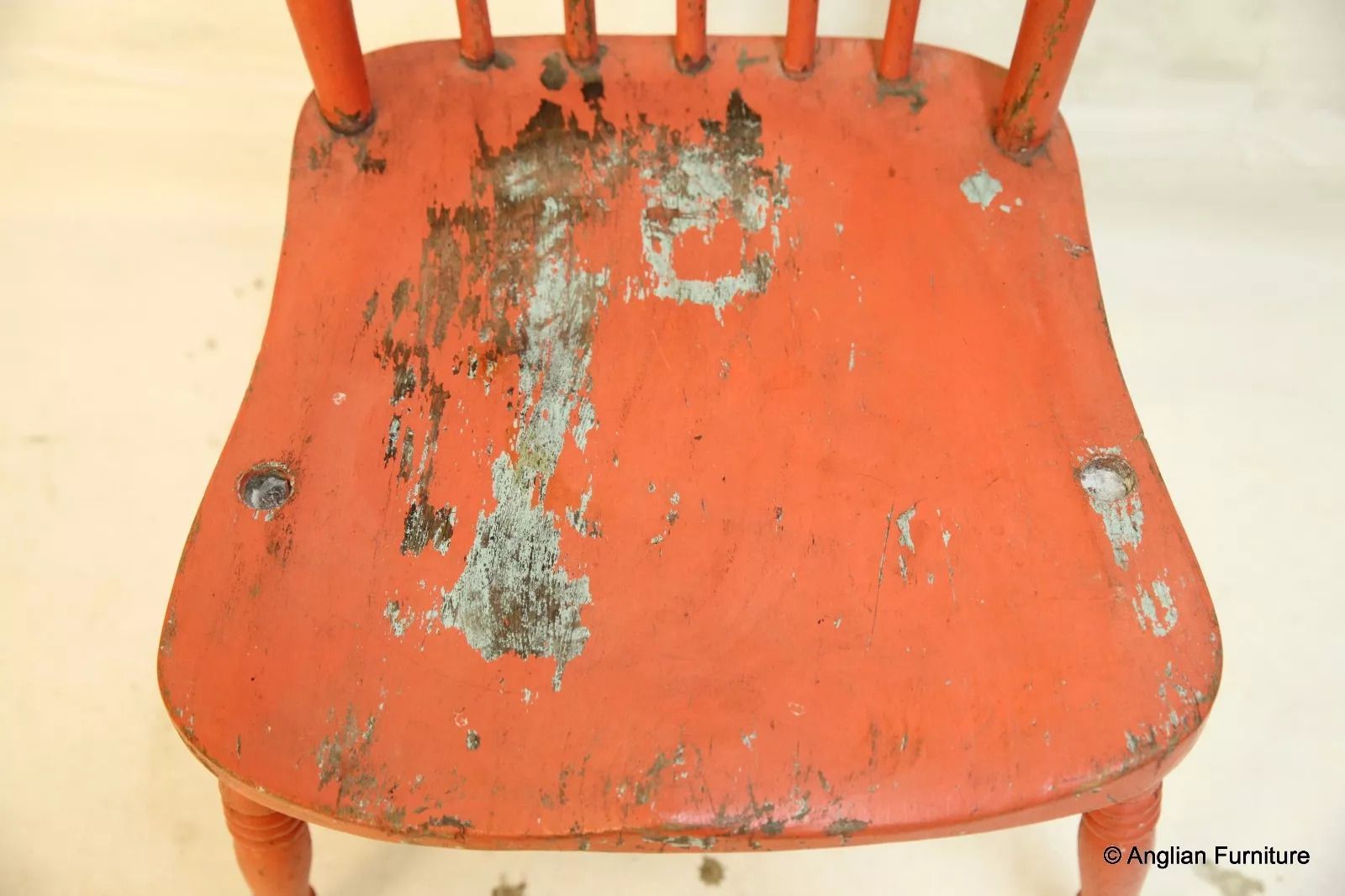 photo furniture Shabby Chic Painted Farmhouse Kitchen Chair Free Nationwide Delivery
