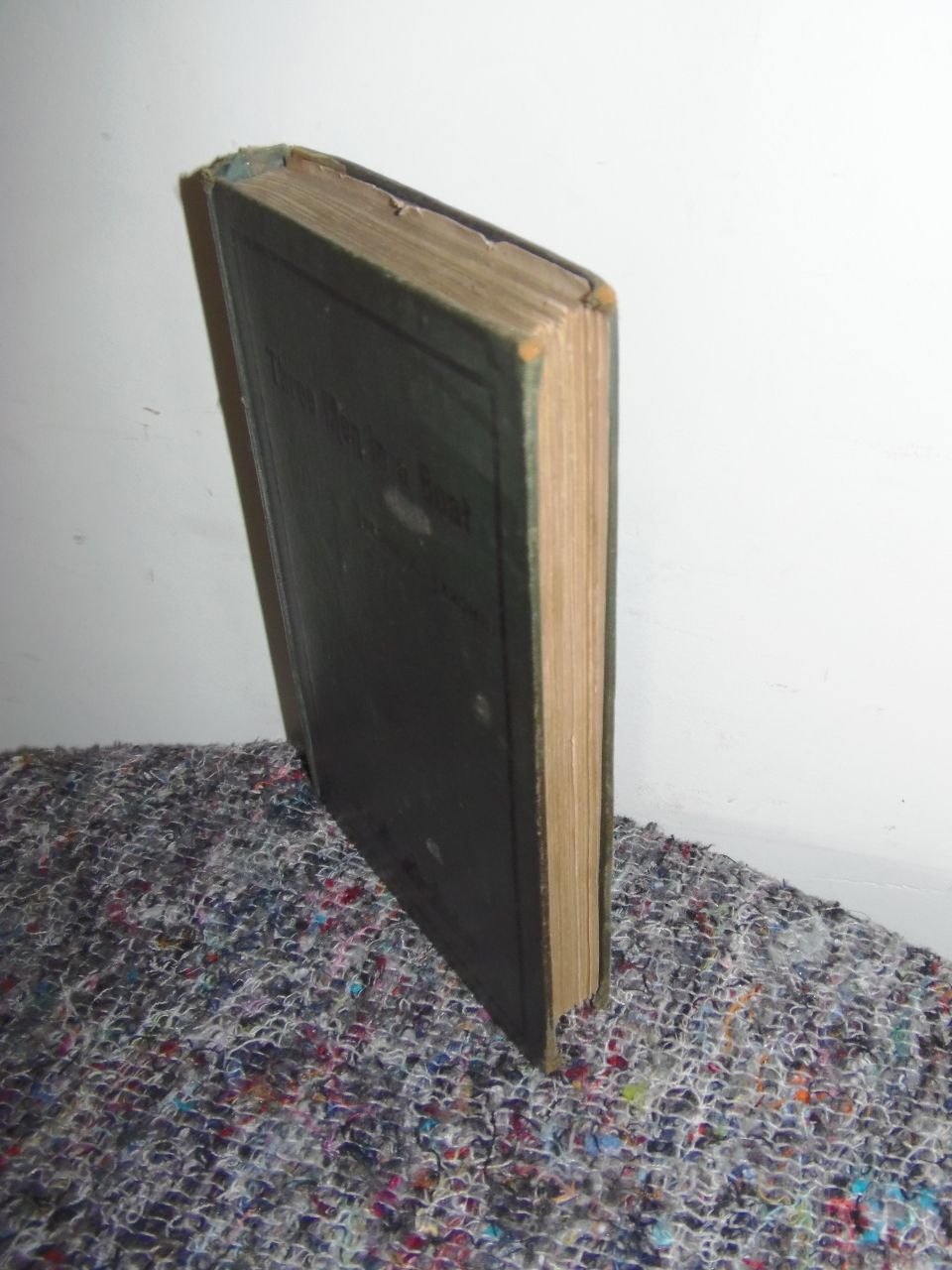 Three Men In A Boat Book By Jerome K Jerome photo vintage