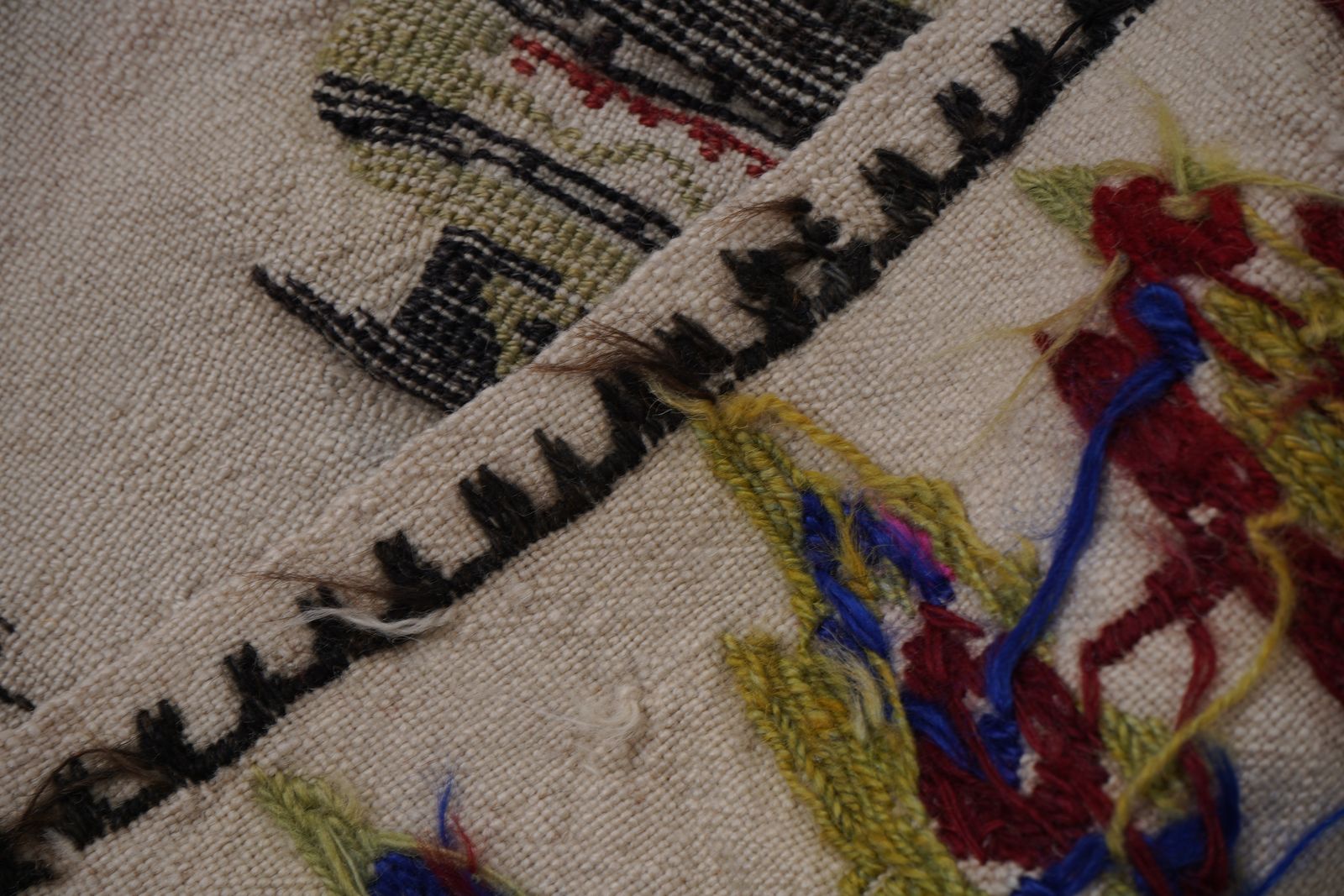 Vintage Aubusson Floral Turkish Kilim Rug 2'9'' X 3'4'' photo Textiles