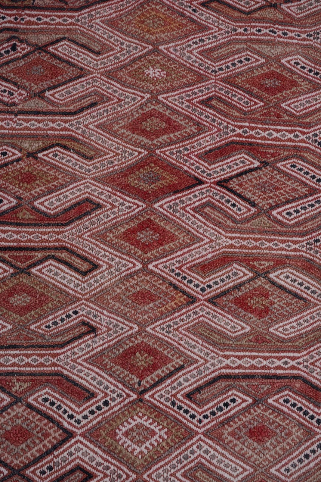 Jajim Kilim Rug – Handwoven Mid 20th Century Beauty 5'2'' X 7'7'' photo 690.0