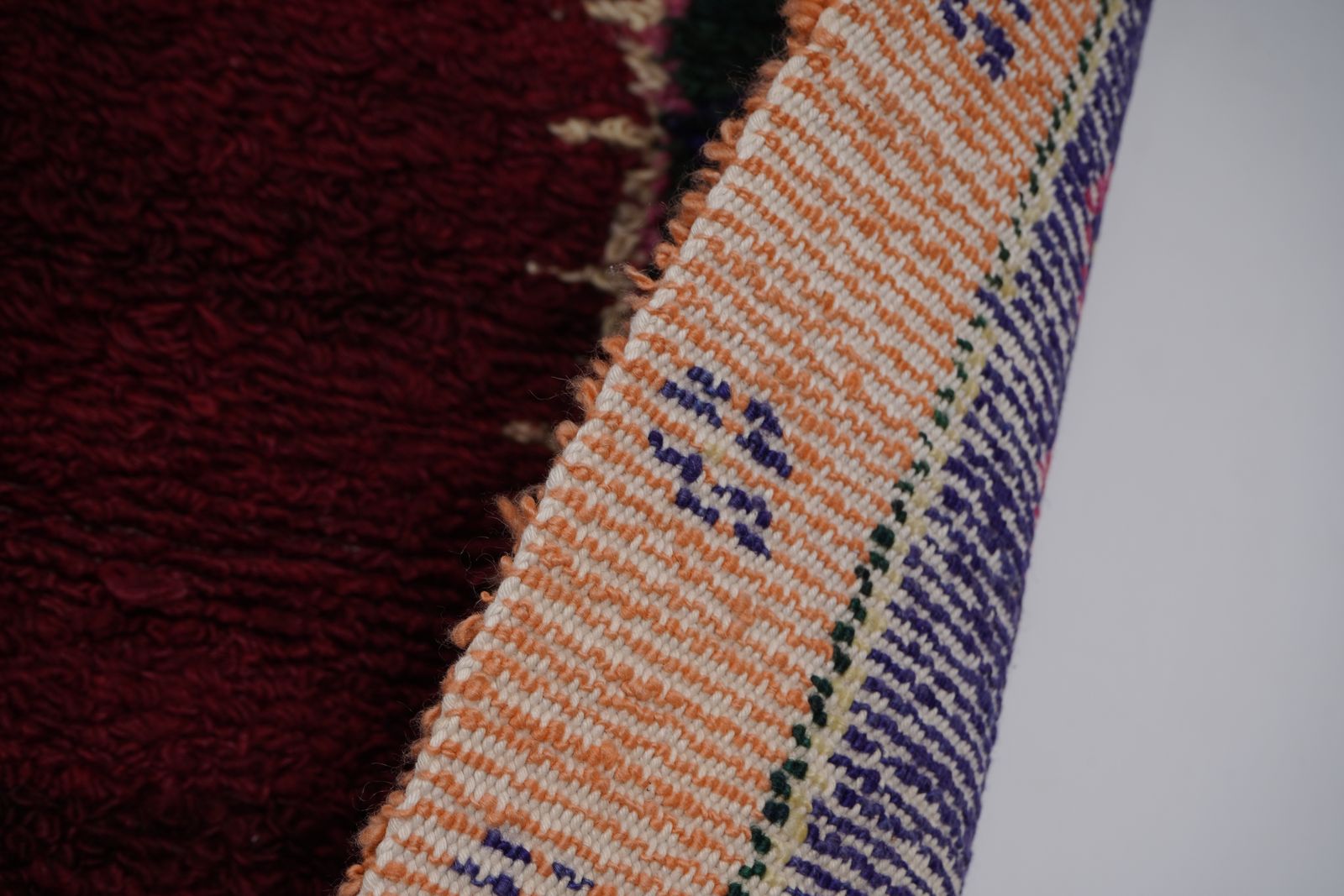 Mid Century Modern Tulu Turkish Tulu Rug With Tribal Pattern 3'4'' X 4'9'' photo Textiles