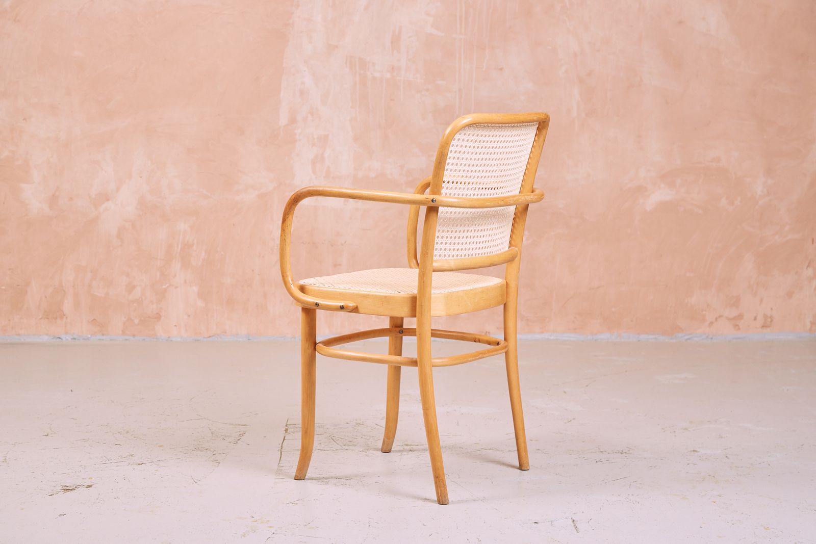 photo for sale Set Of Six Prague Chairs By Josef Hoffmann And Josef Frank, Bentwood And Cane, 1930s