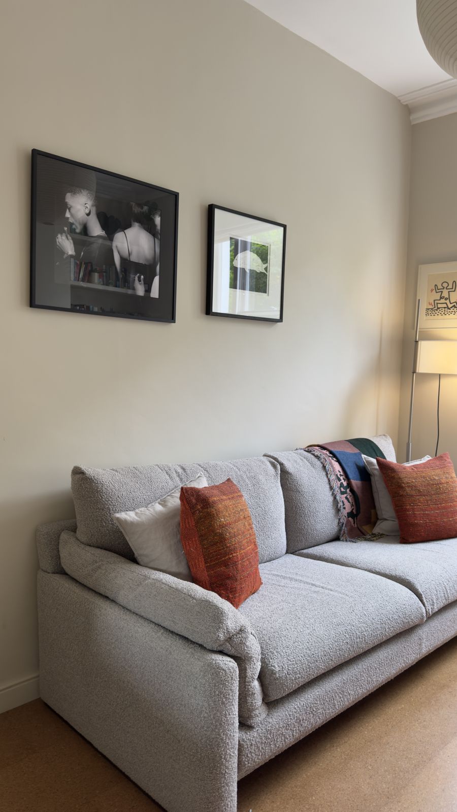 Heals Paris II 4 Seater Sofa (Chunky Boucle)