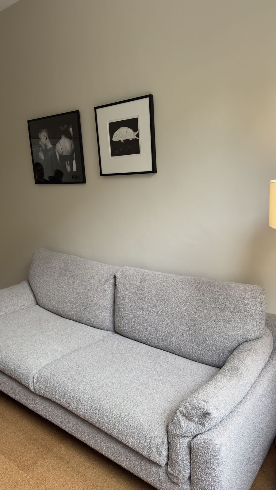 Heals Paris II 4 Seater Sofa (Chunky Boucle) photo for sale