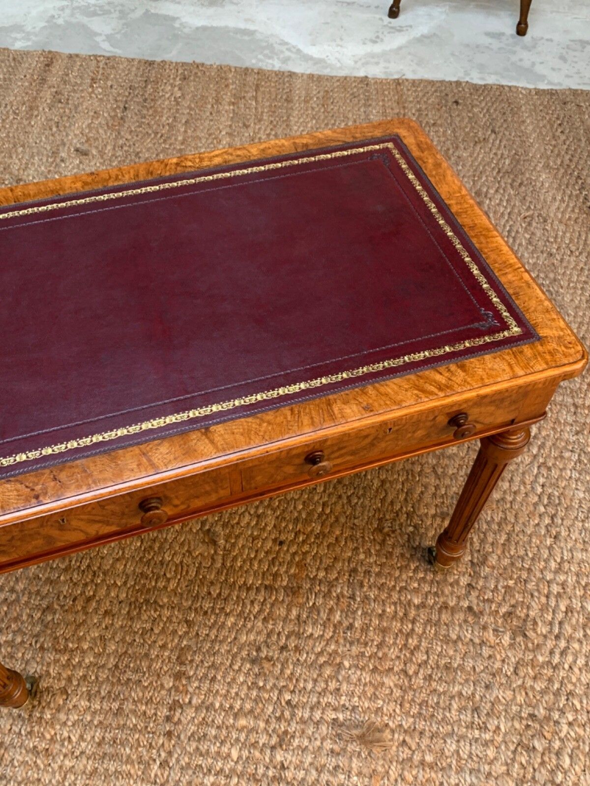 Walnut Writing Desk By Holland & Sons photo vinterior