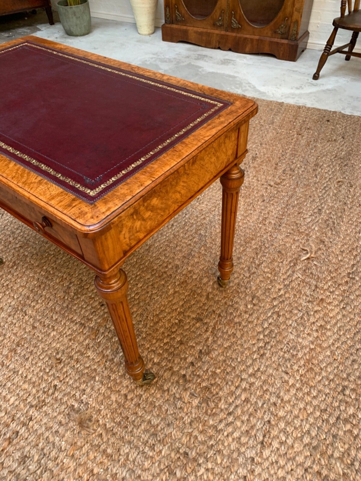 Walnut Writing Desk By Holland & Sons photo buy