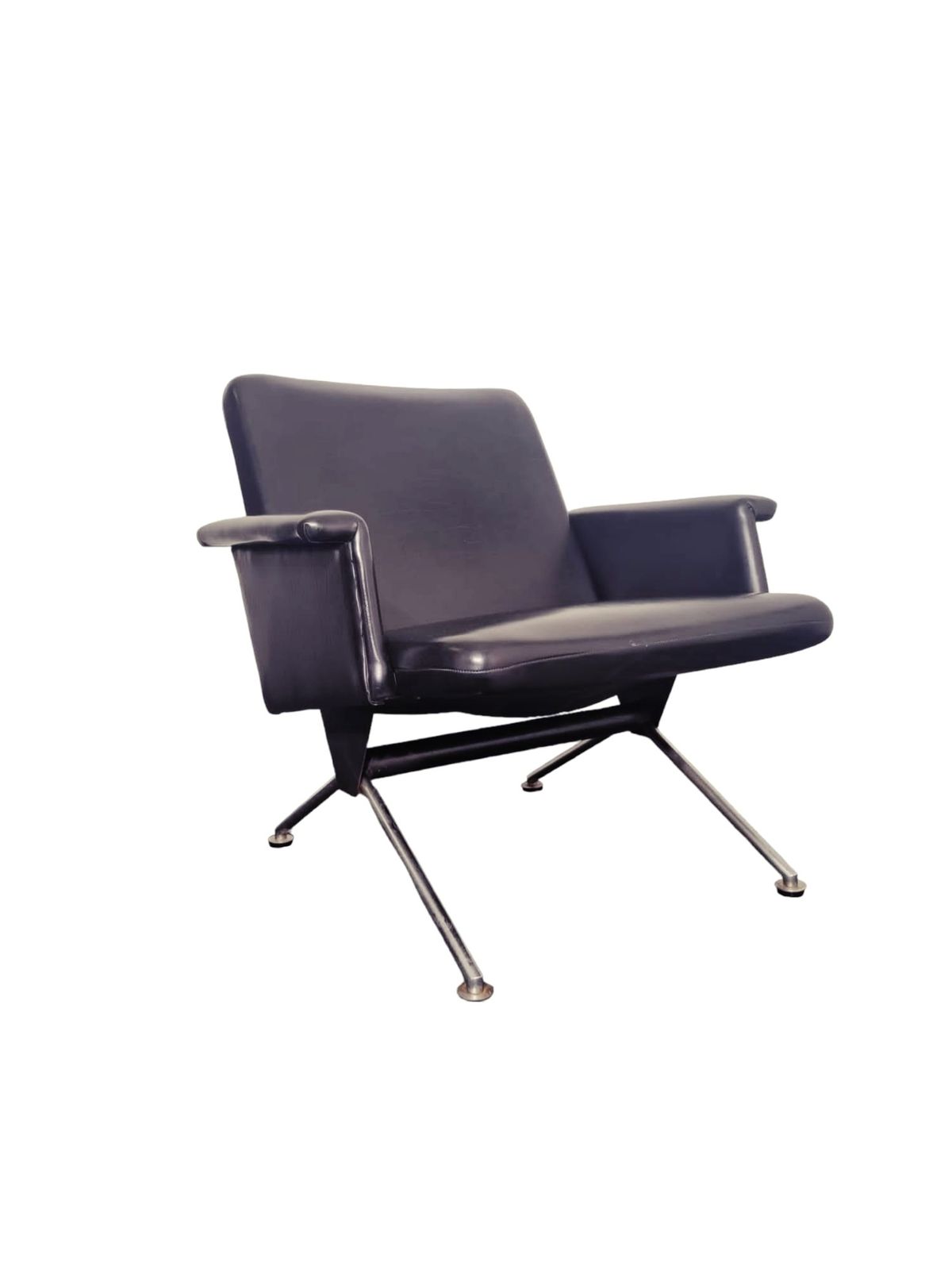 Mid Century Easy Chair No. 1432, By R. Cordemeyer For Gispen, The Netherlands