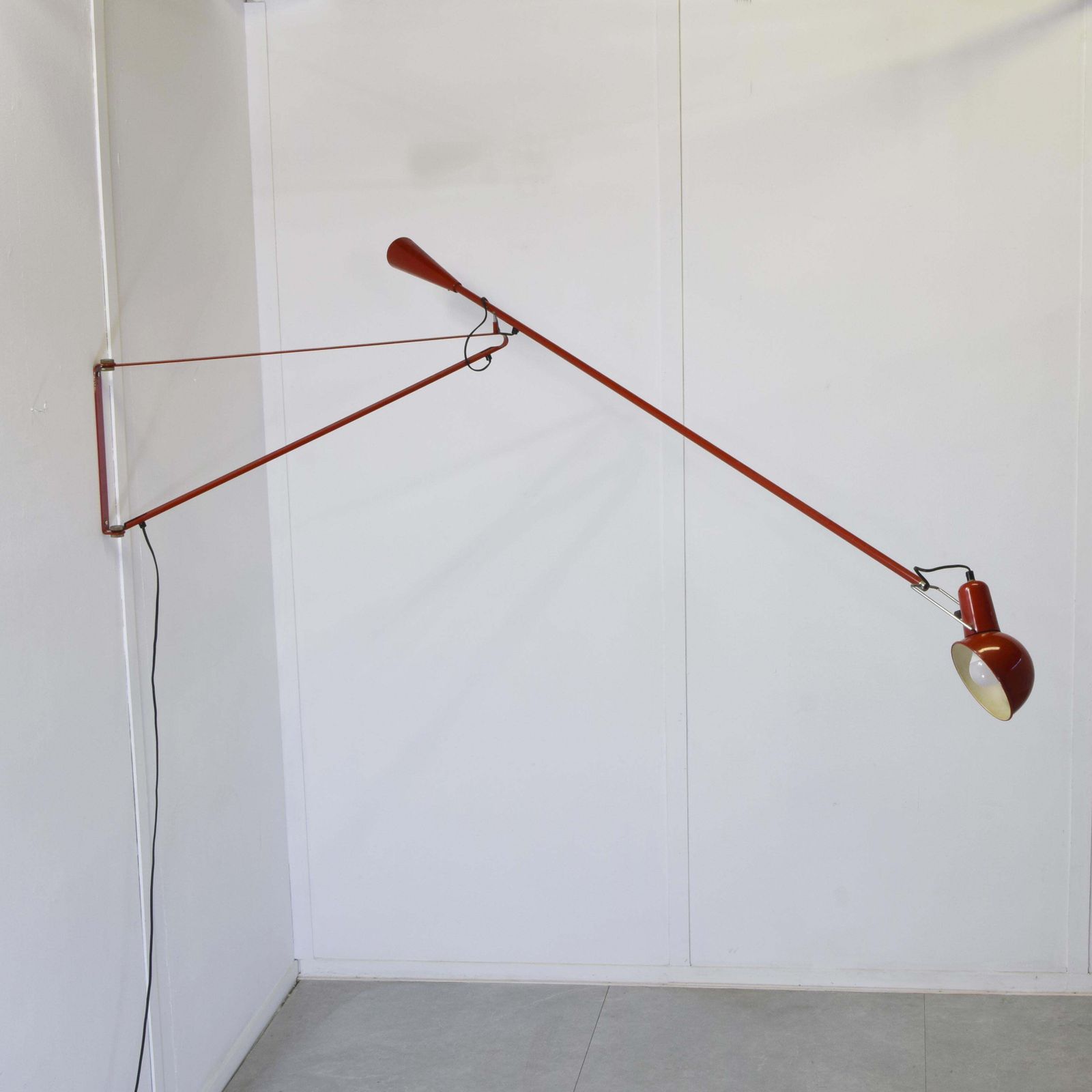 Paolo Rizzatto Wall Lamp Arteluce 1970s. photo Lighting