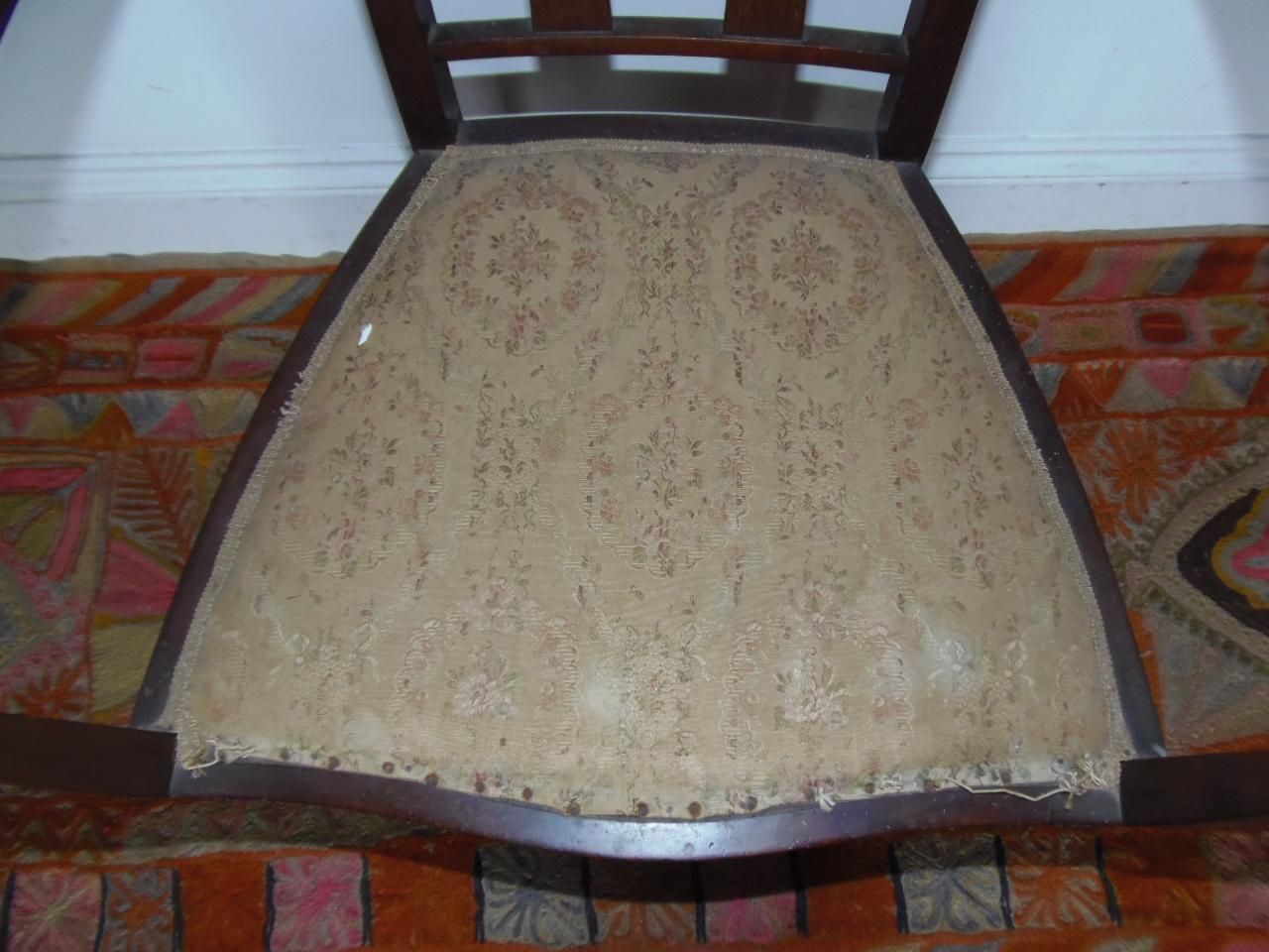 Arts And Crafts Inlaid Armchair . photo Furniture