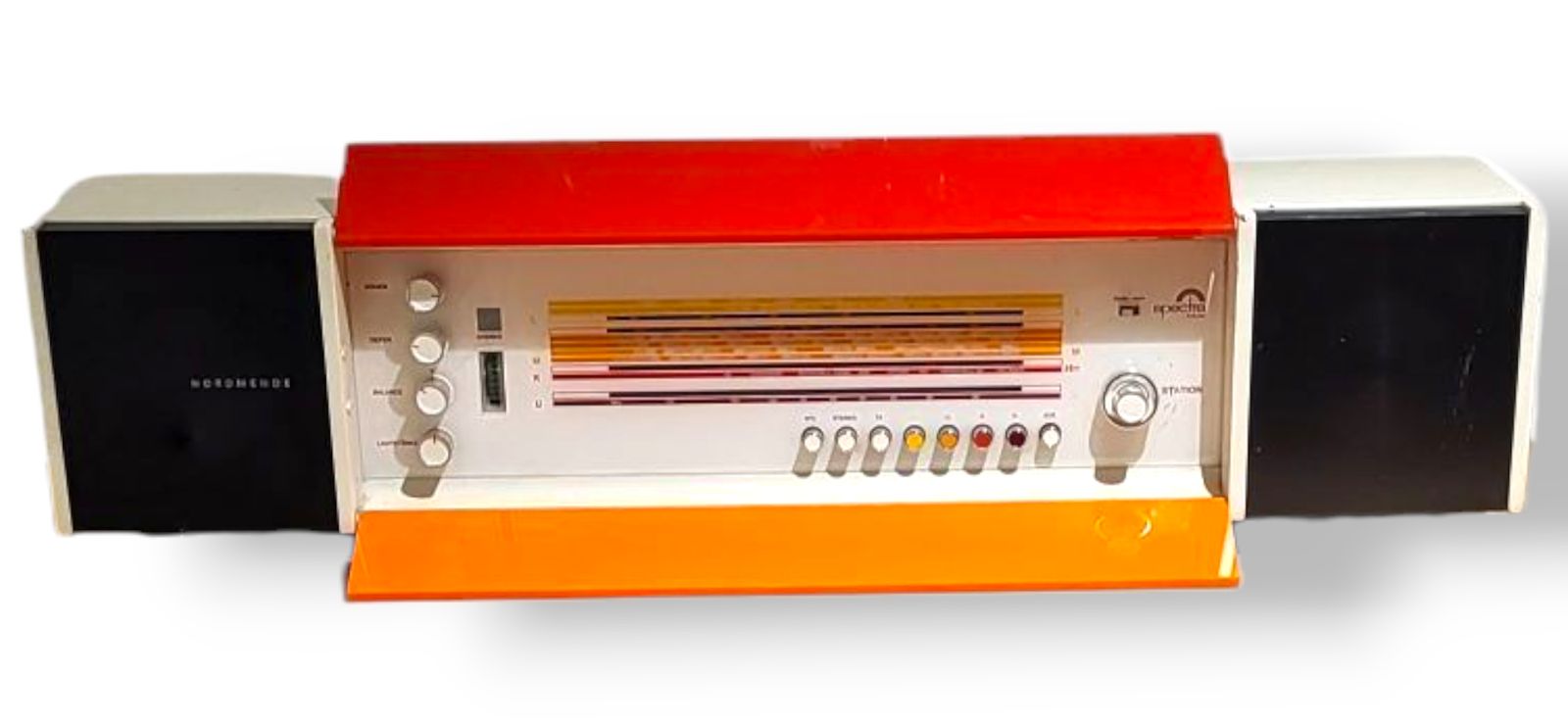 Radio Nordmende Spectra Futura, Raymond Loewy, 1968 photo Home Decor
