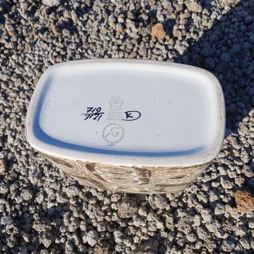 Royal Copenhagen. Faience "Baca" Vase By Nils Thorsson. photo vinterior