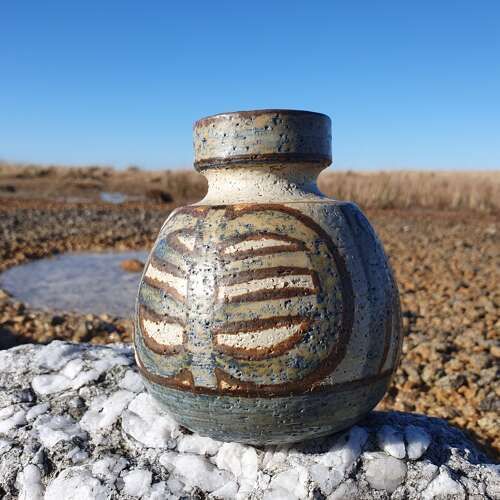 Noomi Backhausen For Soholm, Demark. A Small, Stoneware Vase. 1960s. photo furniture