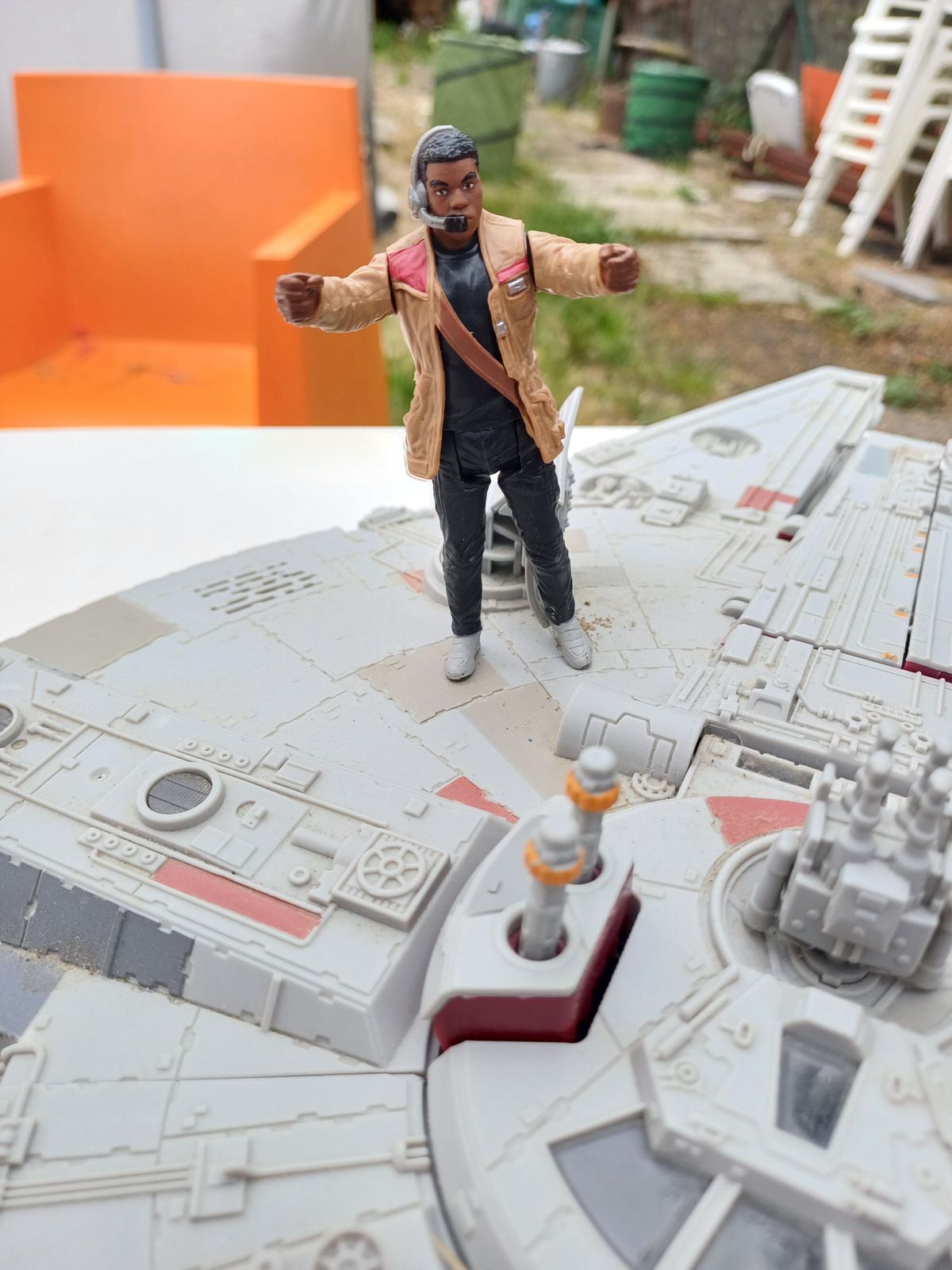photo furniture Vaisseau Star Wars Faucon Millenium Lfl Hasbro S A C  001 C # B367