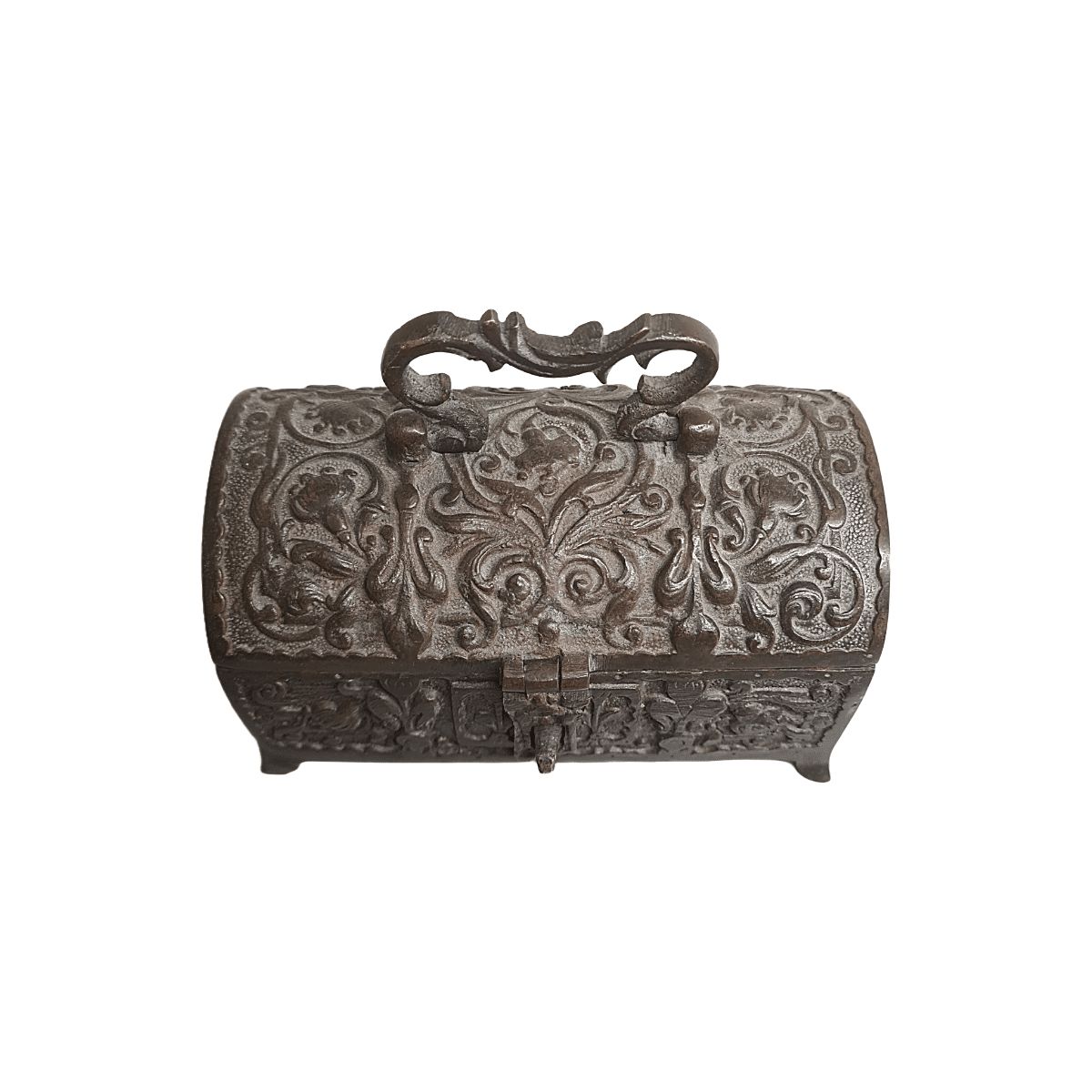 Classic Bronze Jewelry Box, Mid Century photo furniture