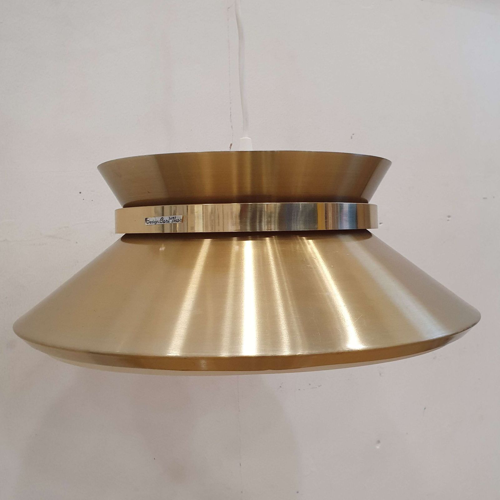 Pendant Light By Carl Thore Design For Granhaga Metalindustri Of Sweden. 1970s photo vintage