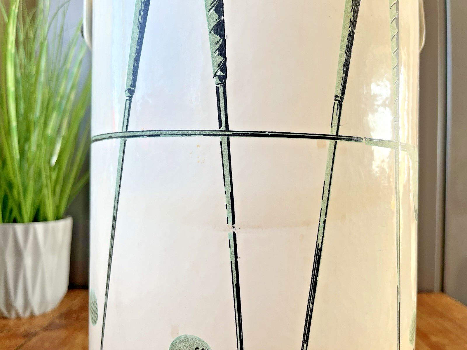 Vintage 60's Georges Briard Golf Ball Club Champagne Ice Bucket Bottle Cooler photo vintage