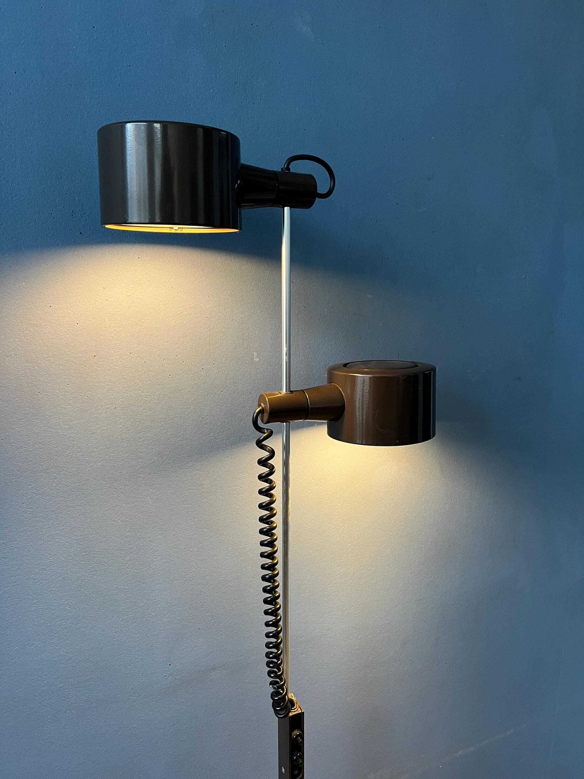 Vintage Conelight Floor Lamp By Ronald Homes photo Lighting