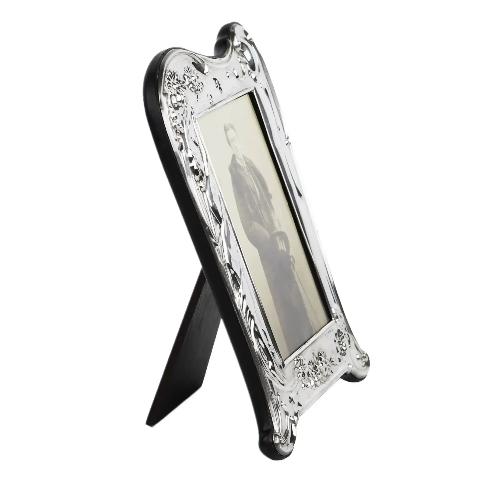Art Nouveau Sterling Silver Photograph Frame, Sheffield, United Kingdom photo Home Decor