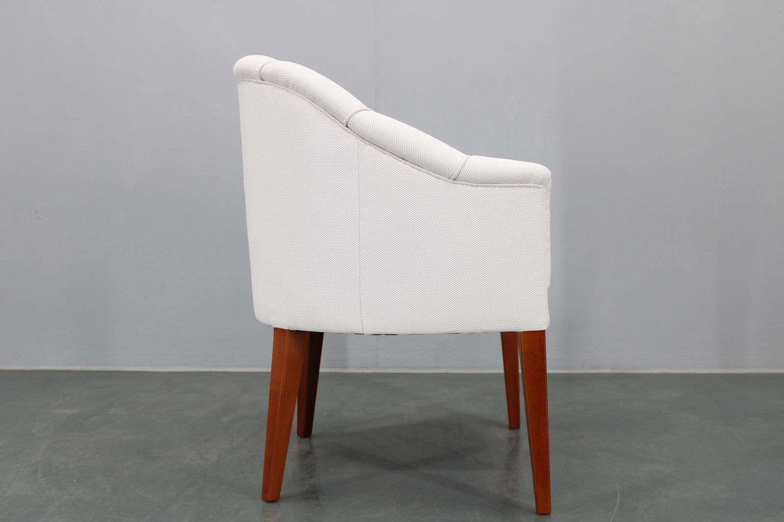 photo for sale Vintage Leather Restored Armchair, Czechoslovakia
