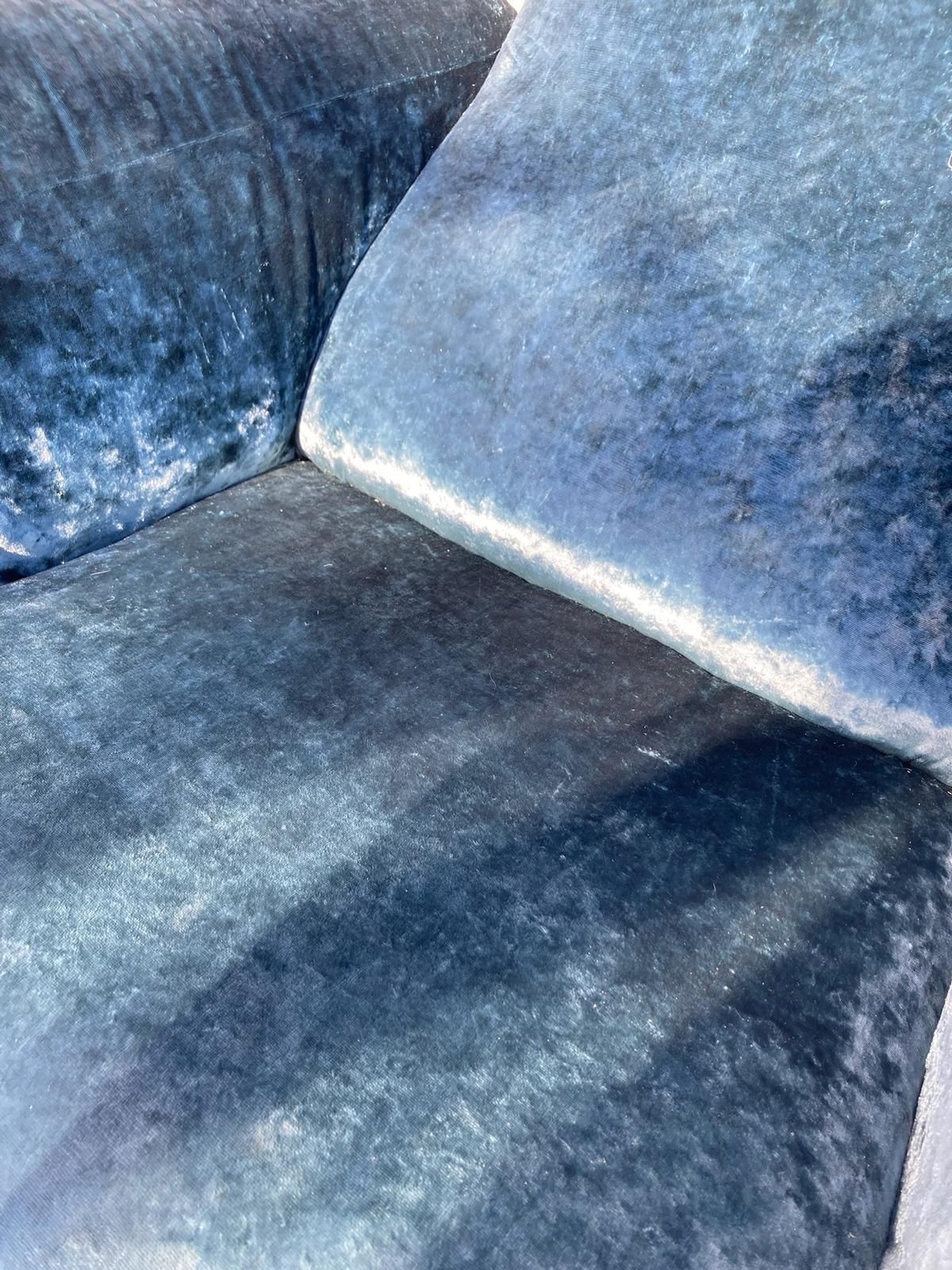 Rare 1970’s Hilton Easy Chair In Linwood Velvet photo buy