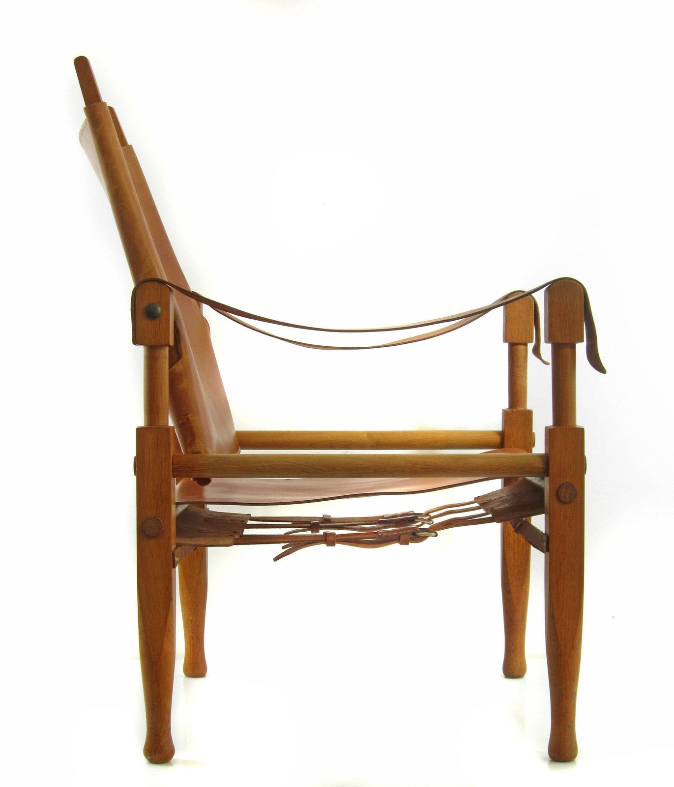 Safari Chair; Wilhelm Kienzle For Wohnbedarf    Eames, Borge Mogensen, Tapiovaara, Hans Wegner, Kaare Klint photo for sale