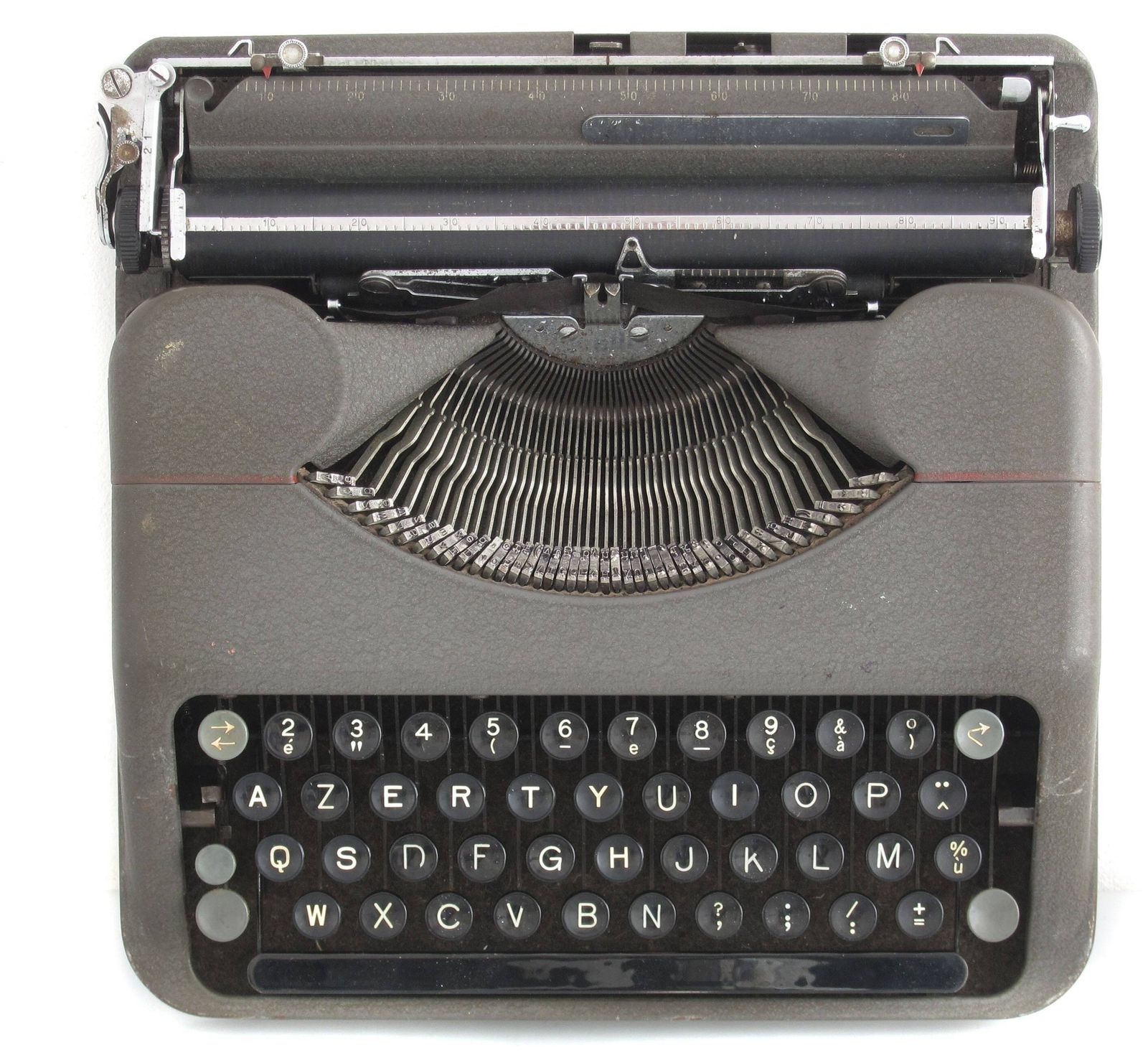 Hermes Baby Portable Typewriter With Case 1939   Hermes, Olivetti, Dieter Rams, Eames, Sottsass, Joe Colombo, Castiglioni, Braun, Sarfatti photo for sale