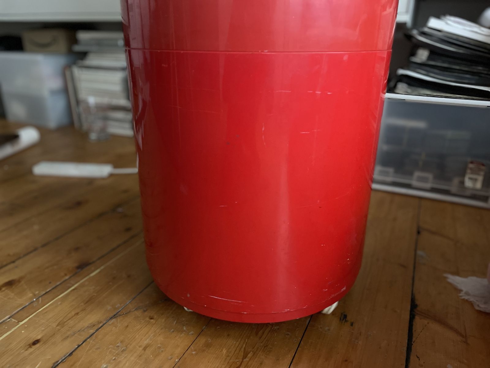 Rare Round Cabinet Tower Original Componibili By Anna Castelli, 1960s photo for sale